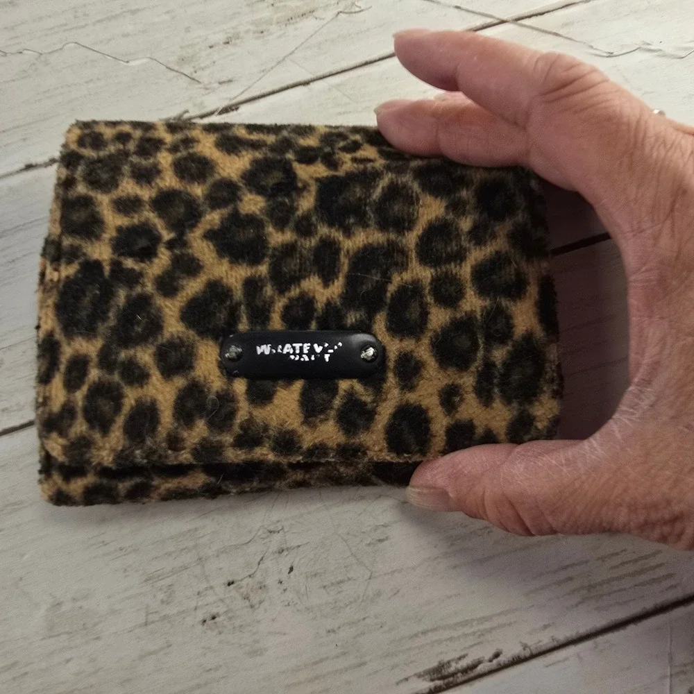 Lot of 6 Cosmetic Travel Pouches Estee Lauder Sephora Carmel Whale Plaid Leopard